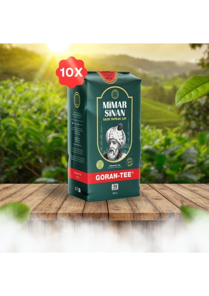 Goran Tee - Mimar Sinan Çay 800G 10 Lu Paket