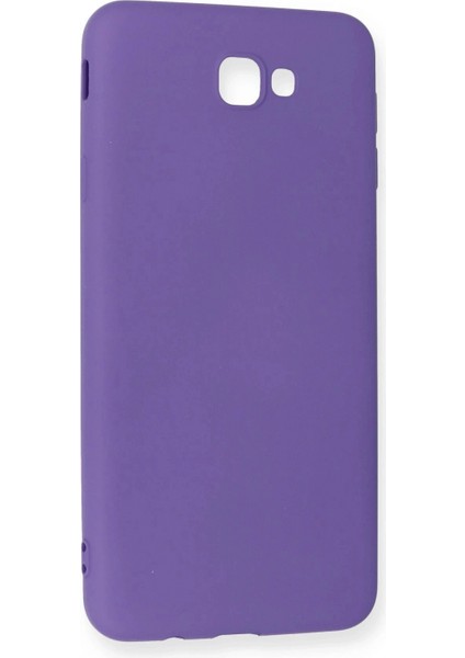Samsung Galaxy J7 Prime Kılıf Nano Içi Kadife Silikon - Mor fiyatları