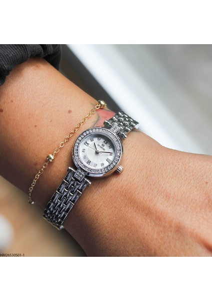 HM26530S01-1 Çelik Kordonlu Kadın Kol Saati fırsatları