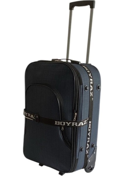 2 Tekerli Önden Kemerli ve Körüklü Orta Boy Valiz 65 cm