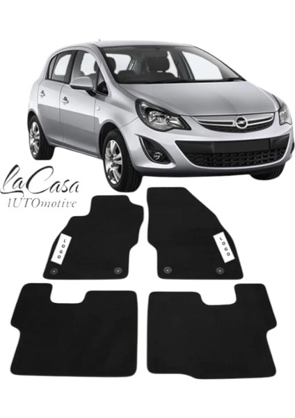 Opel Corsa D Uyumlu Lacasa Halı Paspas