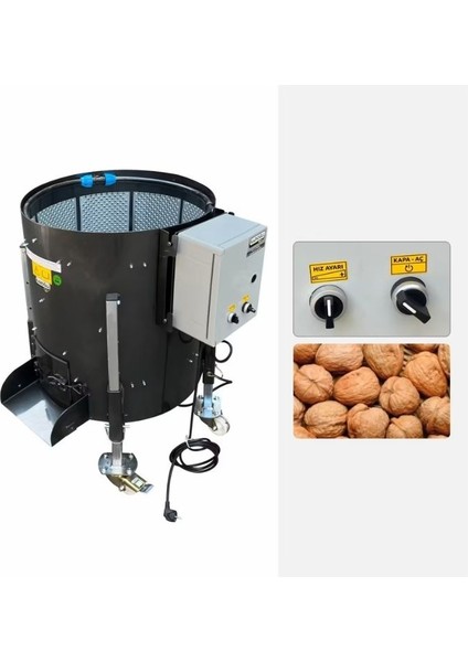 CKS130EKOD Devir Ayarlı Rendeli Ceviz Soyma Makinesi 170 Litre fiyatları