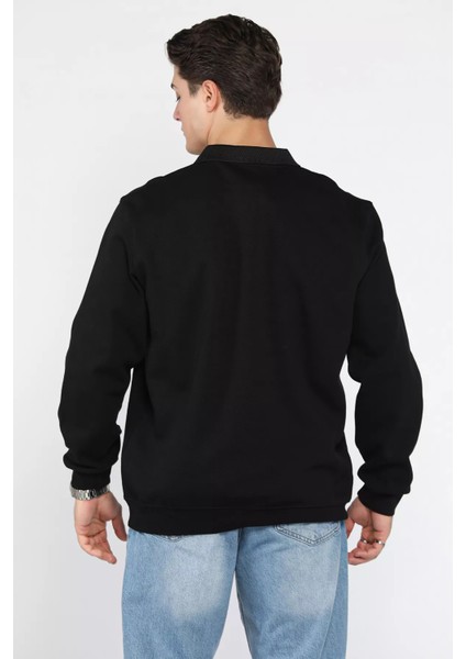 Erkek Gömlek Yaka Sweatshirt P-00018556 modelleri