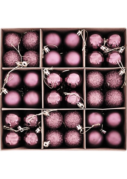 Yılbaşı Ağaç Süsü 72 Parça Süsleme Seti Bronz Renk fiyatları