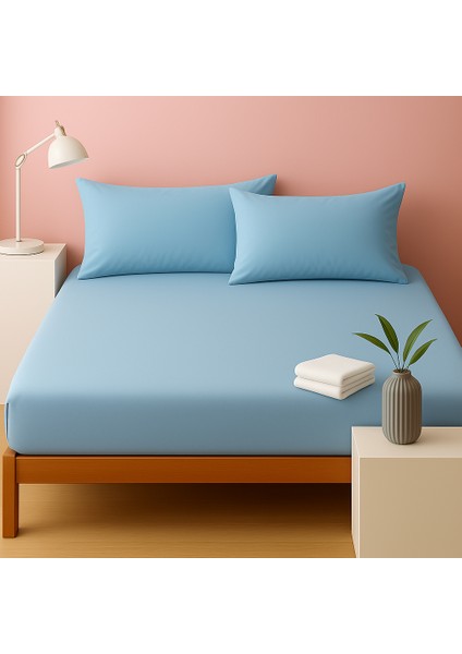 Lastikli Çarşaf Seti 53TEL ( Ebat Seçiniz Battal,çift,tek)