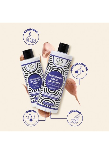 Sarımsaklı Saç Bakım Seti fiyatları