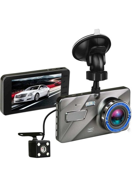 Araç Içi Kamera 1080P 4.0 Inç Çift Lens DR0079 modelleri