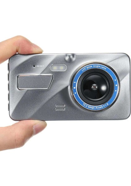 Araç Içi Kamera 1080P 4.0 Inç Çift Lens DR0079
