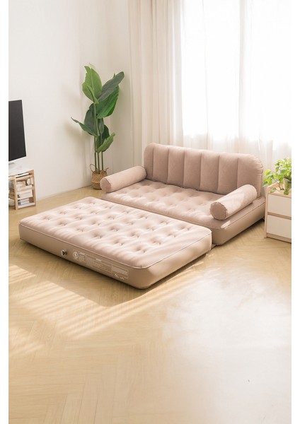 Robo Kendi Kendine Şişen Otomatik Çift Kişilik Şişme Koltuk