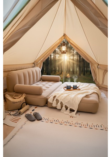 Robo Kendi Kendine Şişen Otomatik Çift Kişilik Şişme Koltuk modelleri