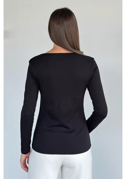 V Yaka Basıc Bluz P-00018596 fırsatları