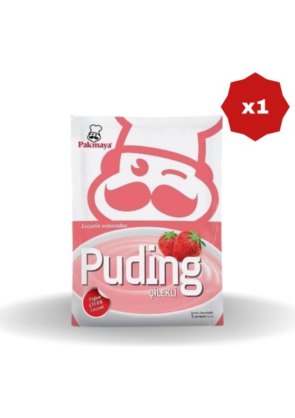 Çilekli Puding 125GR - (1 Adet)