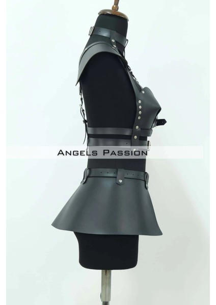 Deri Elbise Harness, Deri Etek ve Göğüs Elbise - APFT1371 indirimleri