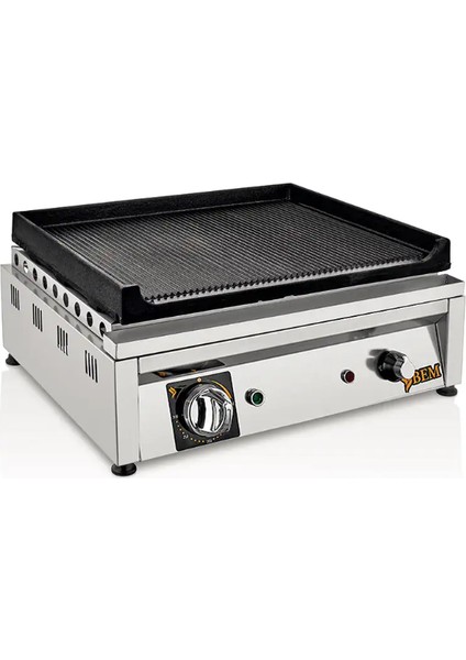 50 cm Tam Oluklu Döküm Elektriki Izgara