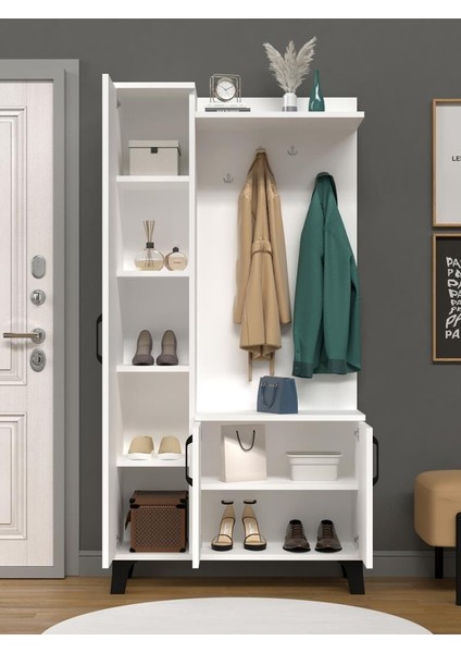 Kuzeylife Linea Portmanto Vestiyer Ayakkabılık modelleri