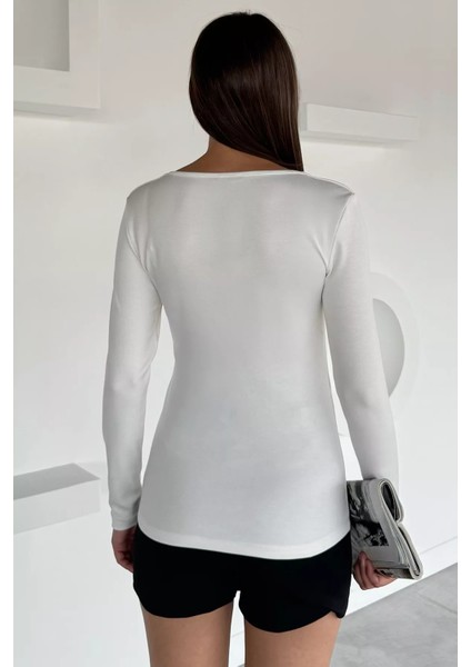 V Yaka Basıc Bluz P-00018596 fırsatları