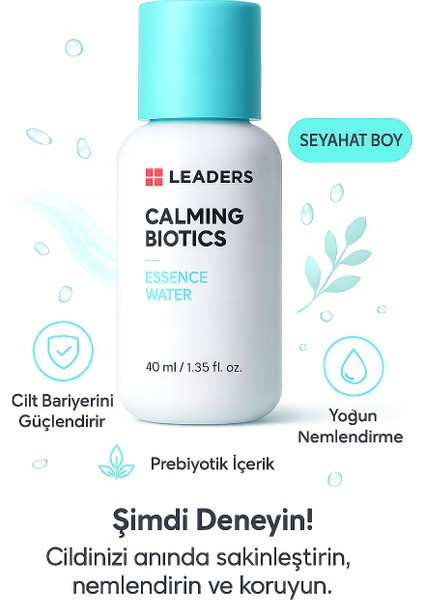 Arındırıcı & Nemlendirici Cilt Bariyer Onarıcı Tonik 40 ml – Travel Size Seyahat Boy