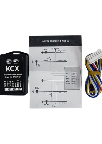 Sinyal Tersleyici Modül ve Park Parkların Ters Çalıştıran Ikaz Modülü modelleri