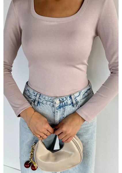 U Yaka Basıc Bluz P-00018598 fiyatları