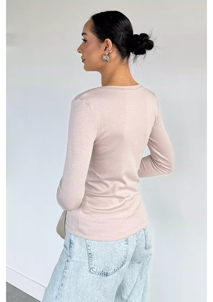 U Yaka Basıc Bluz P-00018598 modelleri