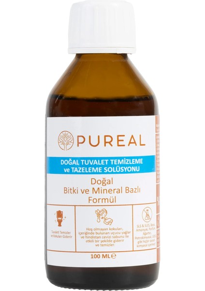 Doğal Tuvalet Temizleme ve Tazeleme Solüsyonu