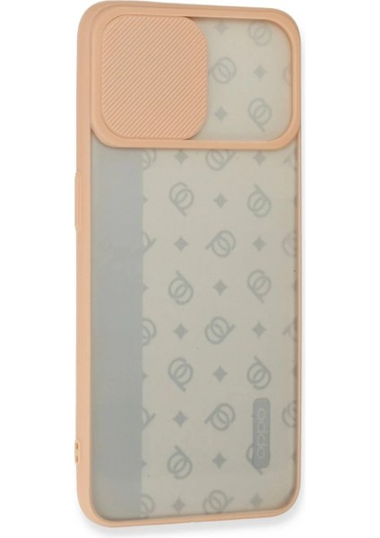 Oppo Reno 4 Lite Kılıf Palm Buzlu Kamera Sürgülü Silikon - Pembe fiyatları