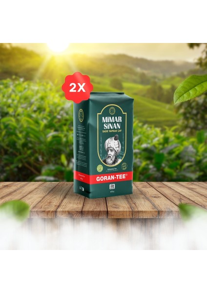 Goran Tee - Mimar Sinan Çay 400G 2 Li Paket