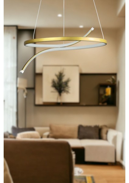 Snake Modern Tasarım Eskitme Renk Beyaz Ledli Yatak Odası - Cafe - Mutfak - Salon LED Avize fiyatları