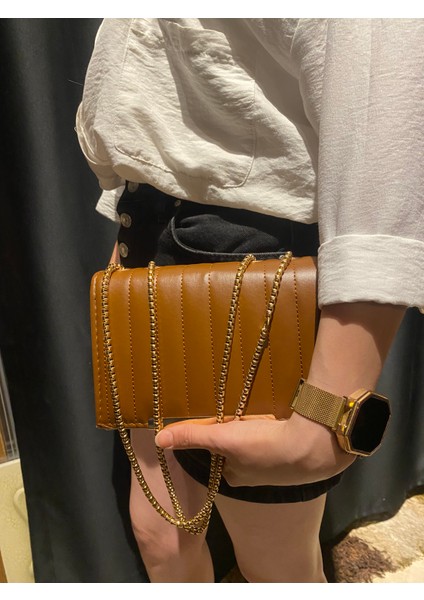 Taba Dikiş Askılı El Çantası