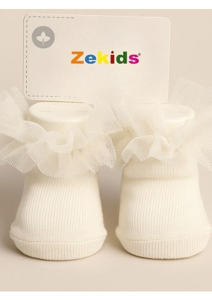 Bebek Pamuklu Tüllü Kısa Çorap fiyatları