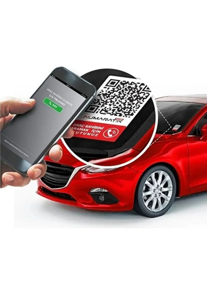 Hatalı Park Orkod Okuyucu Sticker(Arayan kişiye Numaranız görünmez) fırsatları