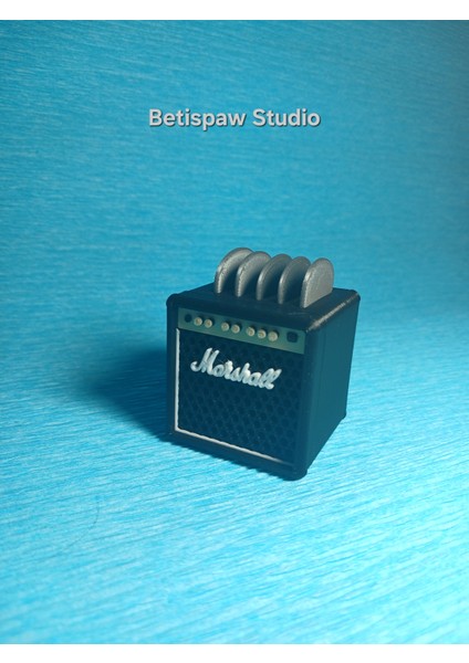 Marshall Tarzı Müzik Amfisi Şeklinde Pena Tutucu Büyük Boy