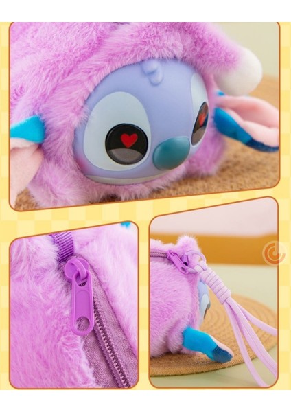 Stitch Stiç Kuala Labubu Peluş Askılı Kalemlik Kalem Kutusu Oyuncak Çanta Cüzdan Makyaj Çantası fiyatları