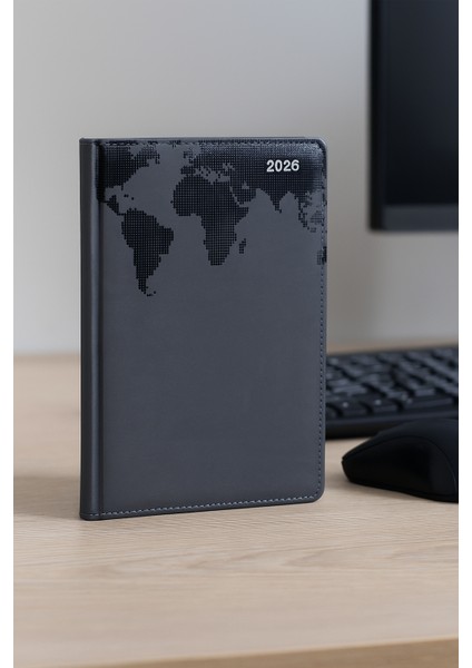 2026 Şık Tasarım Günlük Ajanda – Sert Kapaklı Masaüstü Planlayıcı fiyatları