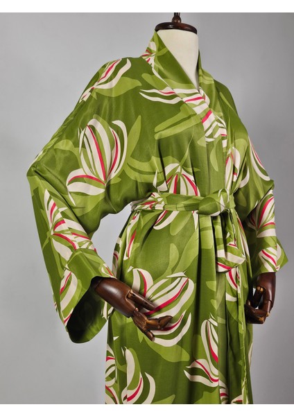 Yeşil Kimono modelleri