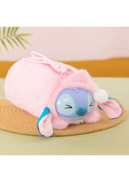 Stitch Stiç Kuala Labubu Peluş Askılı Kalemlik Kalem Kutusu Oyuncak Çanta Cüzdan Makyaj Çantası