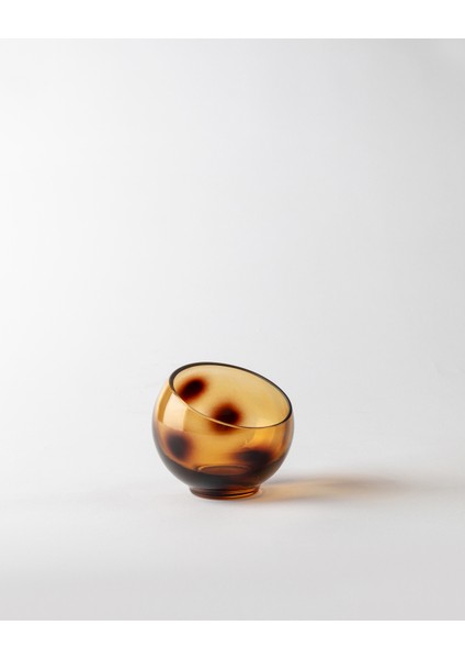 Loris 2'li Küçük Boy Kase Seti - Kahverengi