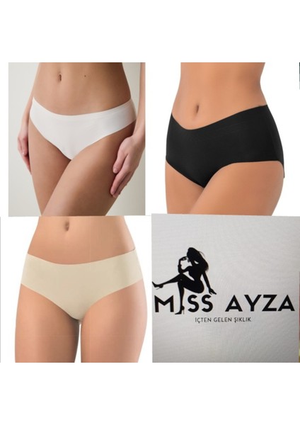 1051 Lazer Kesim Iz Yapmaz Bato Külot 6'lı Avantajlı Paket