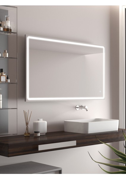 - Hera LED Aydınlatmalı Ayna - Tri-Color Dimmer Defogger