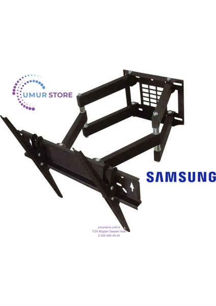 HG55AU800EE 55” Crystal UHD Hospitality 4K Ultra Hd 39-65 Inç Kilitli Hareketli LCD LED Tv Duvar Askı Aparatı fiyatları