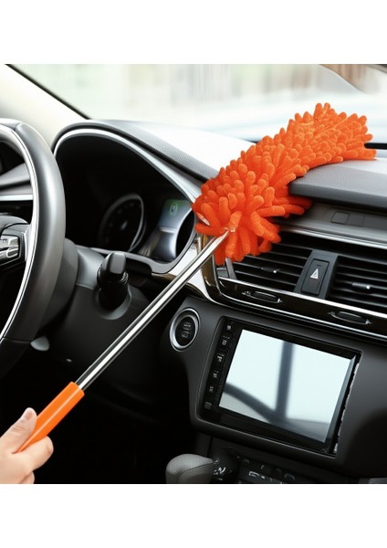 Teleskopik Mikrofiber Toz Alma Fırçası 27-76CM Uzayan Yüksek Erişimli fiyatları