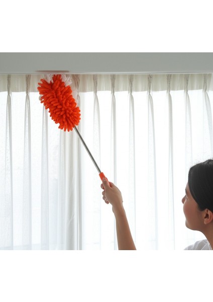 Teleskopik Mikrofiber Toz Alma Fırçası 27-76CM Uzayan Yüksek Erişimli modelleri