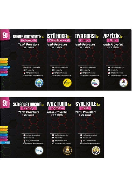 9. Sınıf Yazılı Provaları Seti