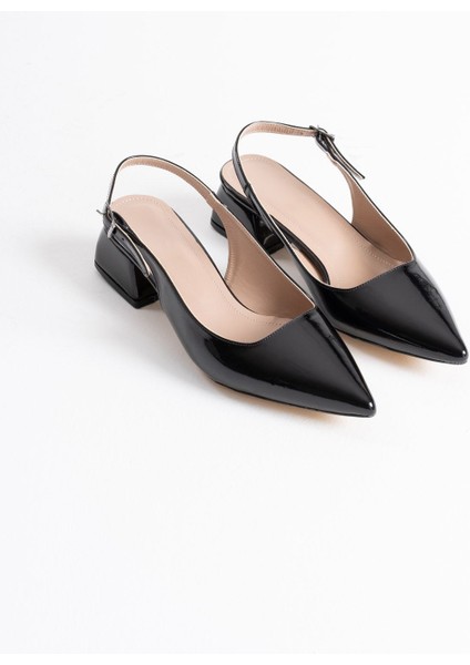 Modaserdem Allien Siyah Rugan Kadın Ayakkabı fiyatları