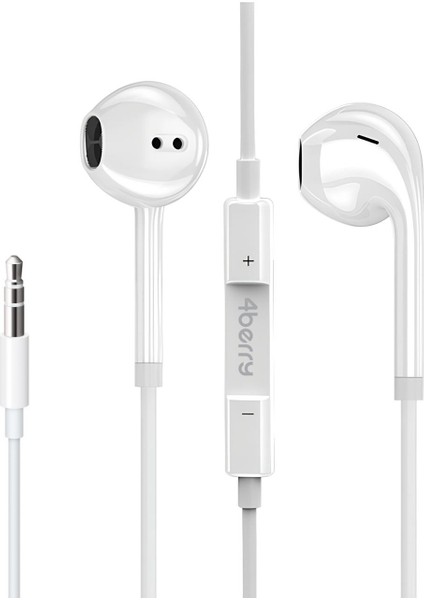 Kablolu Kulaklık Jack 3. 5 Beyaz