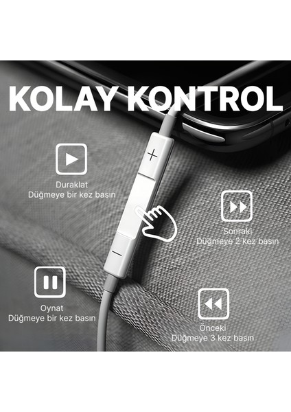 Kablolu Kulaklık Jack 3. 5 Beyaz indirimleri