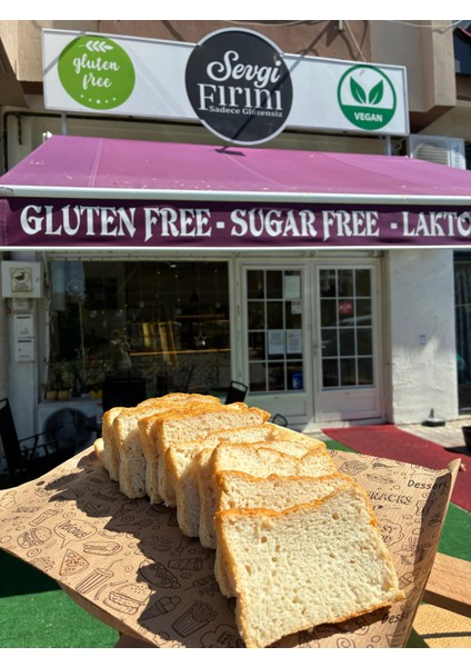 Glutensiz Dilimli Tost Ekmeği
