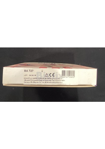 Bıofıx Külotlu Varis Çorabı Burnu Kapalı No:3 Ba 727 fiyatları