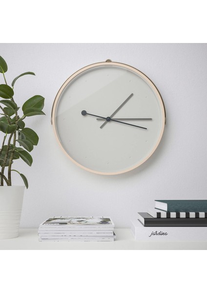 Rotblöta Duvar Saati Açık Gri 42 Cm modelleri