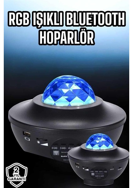 Msa-Shop Projektör Yıldız Gece Lambası Disko Topu Bluetooth Bağlantılı Taşınabilir Şarjlı fiyatları